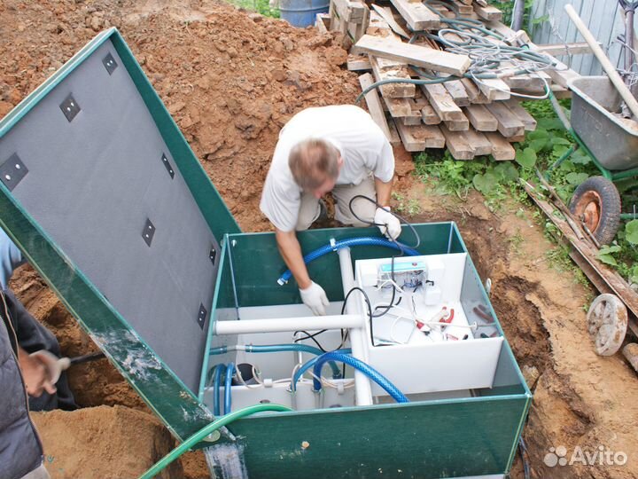 Септик эко Аквалос 8 переливной