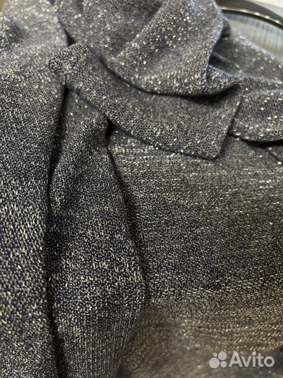 Кардиган женский, удлиненный с блеском