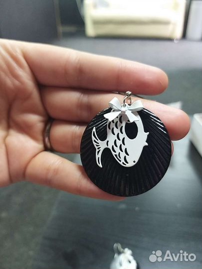 Сережки винтаж