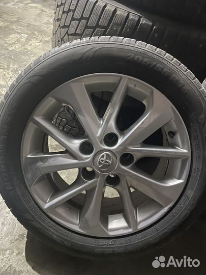 Колеса на toyota R16 205 55