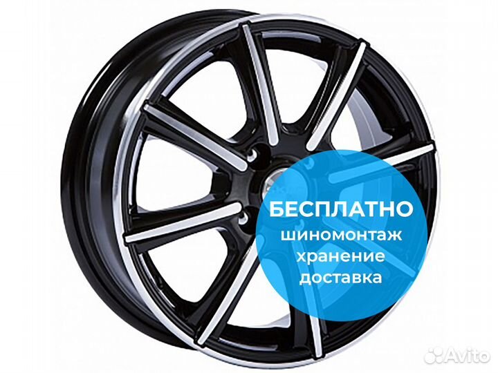 R14 4x100 5,5J ET46 D67,1 Скад Монако алмаз