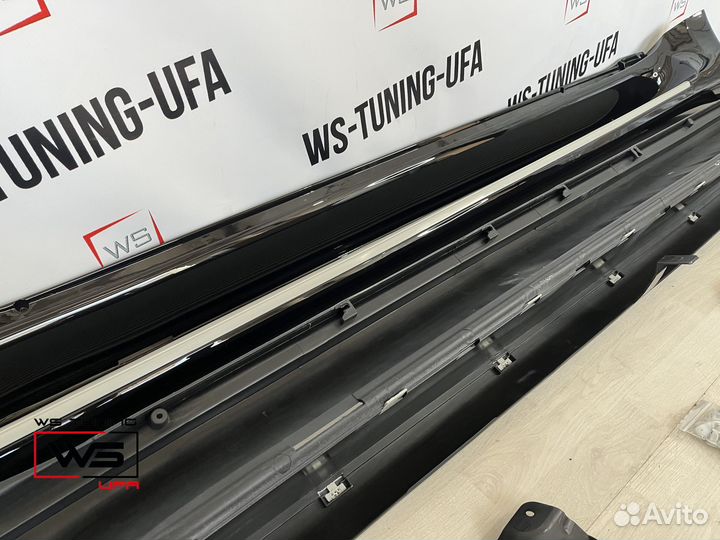 Подножки Modellista toyota land cruiser prado 150