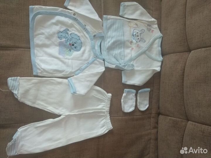 Комплекты на выписку для новорожденных