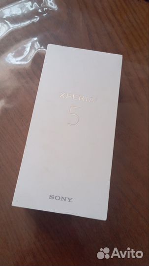 Коробка от sony