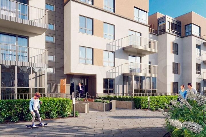 2-к. квартира, 67,2 м², 2/4 эт.