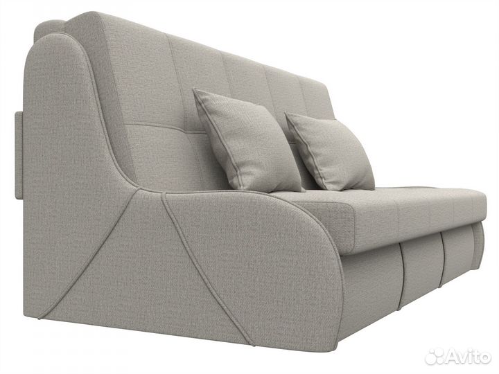 Диван прямой аккордеон Риттэр 160, рогожка, амур бежевый