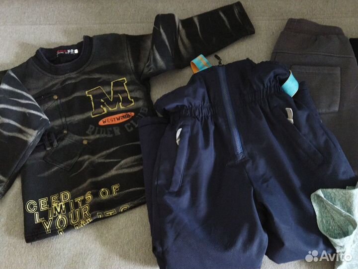 Детские вещи пакетом на мальчика 110 116
