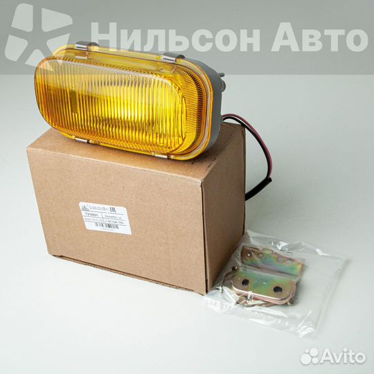 Туманка MMC canter 1994-2003 г, желтая, zevs