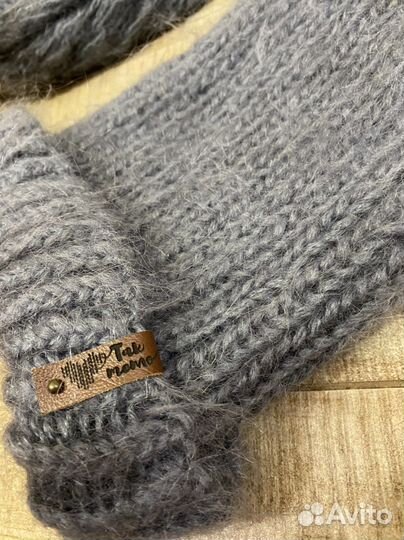 Комплект шапка и снуд