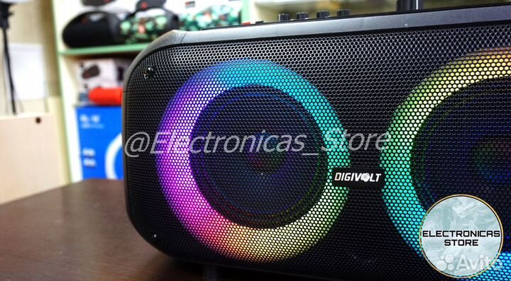 Большая Колонка BT Speaker DG1108 Ярко-Бежевая