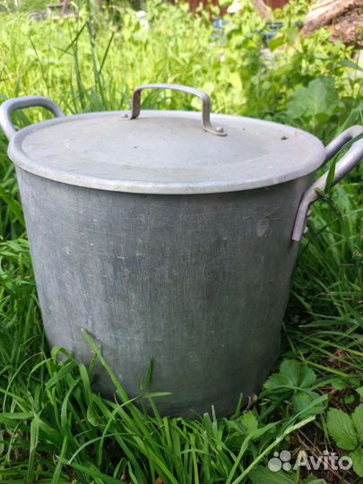 Кастрюля алюминиевая 20 литров СССР