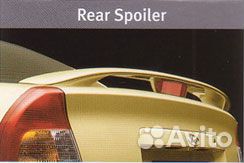 Спойлер задний