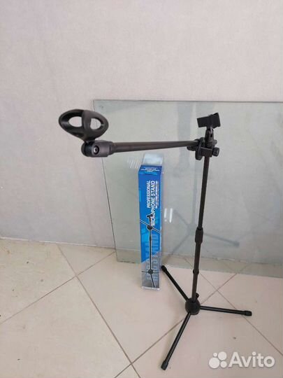 Стойка для микрофона напольная журавль