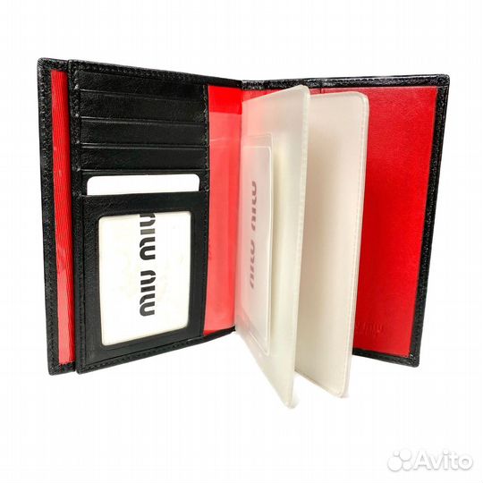 Обложка на паспорт и автодокументов Миу миу 2507