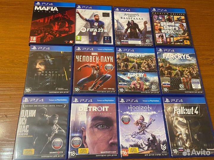 Игры на ps4 и ps5