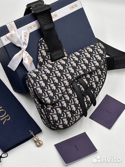 Сумка мужская Dior Новая *Люкс Gold