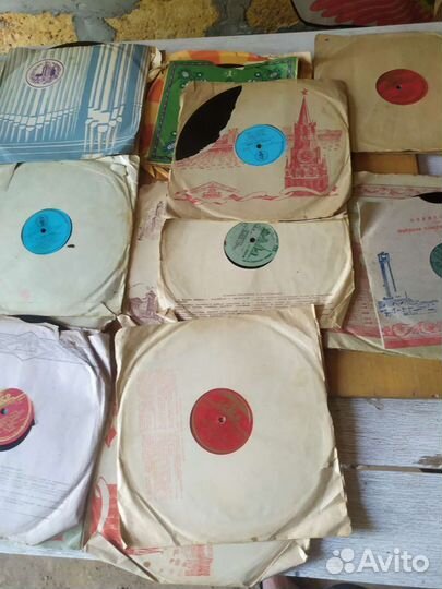 Грампластинки СССР 50 х годов