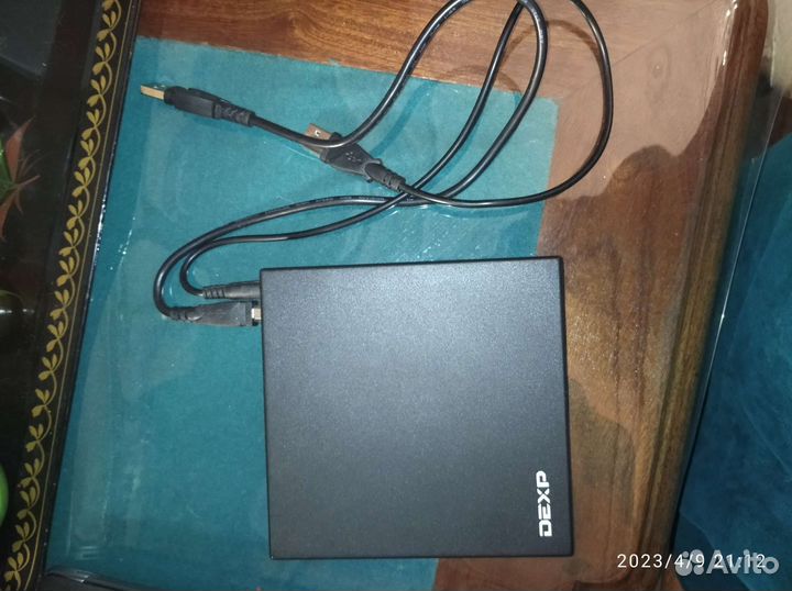 Внешний USB DVD-ROM dexp