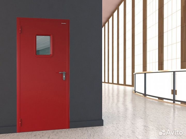 Противопожарные одностворчатые двери EI 60