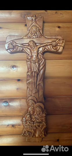 Крест деревянный