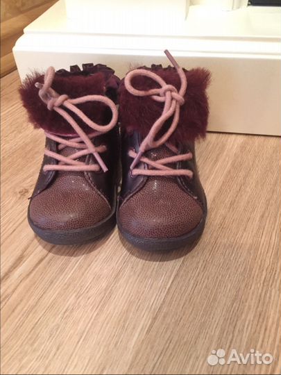 Демисезонные ботиночки для девочки размер 20