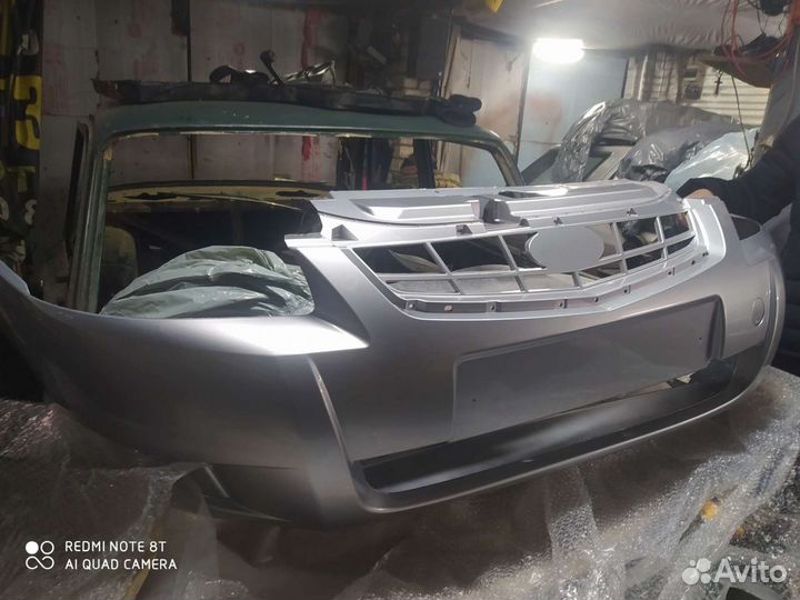 Бампер передний ваз 2170 Приора 2 В цвет Новый