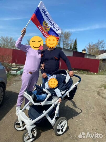 Коляска adamex 3 в 1