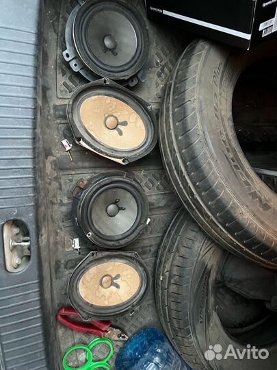 Штатные динамики kia rio 2