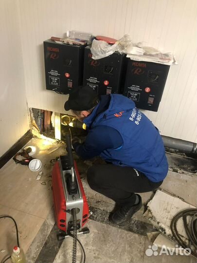 Прочистка канализации устранение засоров