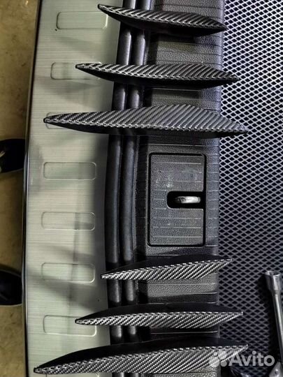 Универсальные Элероны, бампера черные