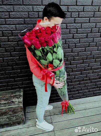 Высокие розы Гигантские розы Доставка цветов