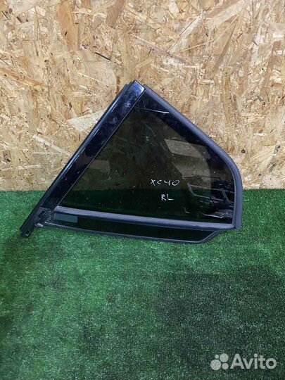 Стекло задней левой форточки volvo XC40