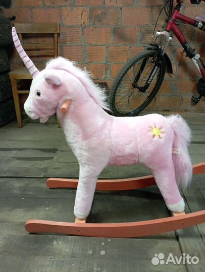 Детская лошадка качалка