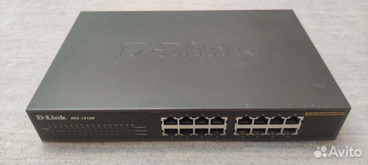 Сетевой коммутатор D-Link DES-1016D ver: D4