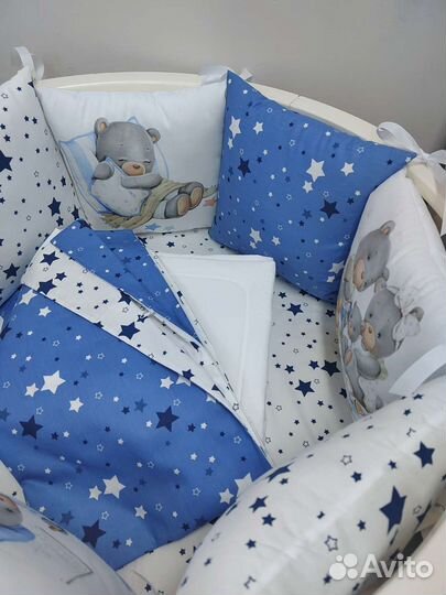 Бортики в кроватку