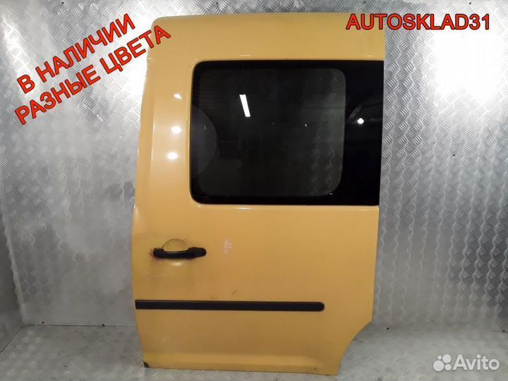 Дверь сдвижная левая со стеклом Volkswagen Caddy 3