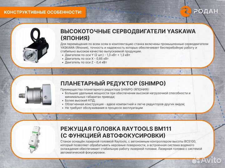 Оптоволоконный лазерный станок 1530P (3000Вт)