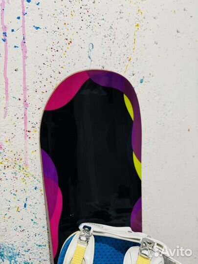 Сноуборд Burton Genie 150 + крепы Burton Citizen