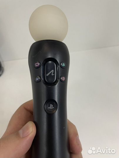 Геймпад Move PS3, PS4 miniUSB черный