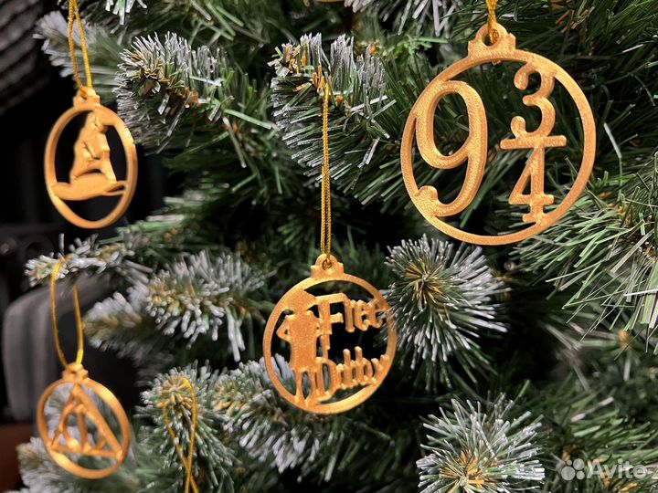 Гарри Поттер елочные игрушки новогодние