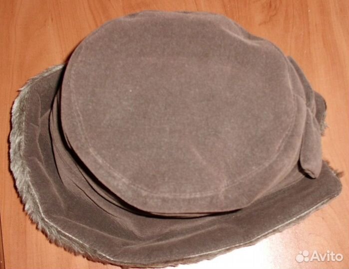 Шапка женская теплая искусственный мех р.57