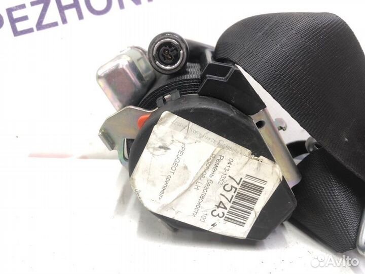 Ремень безопасности передний левый Peugeot 308