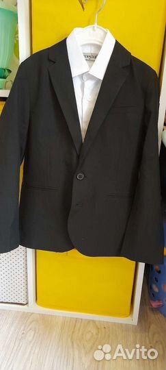 Пиджак H&M 128 и брюки acoola 116