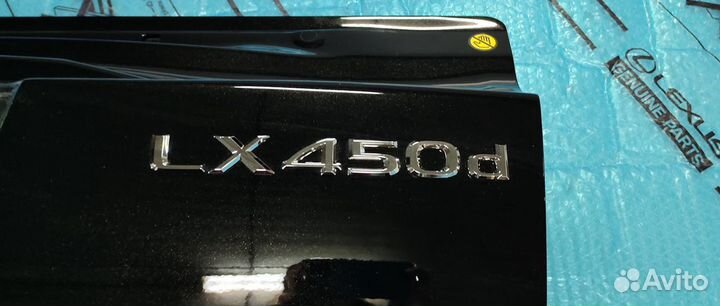 Багажник Lexus Lx 450d Оригинал черный 15-21