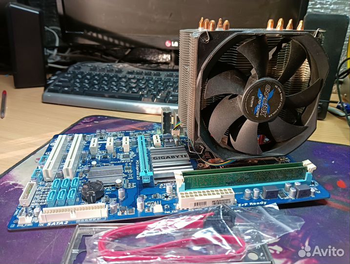 Материнская плата /Fx6100/8gb/Башня