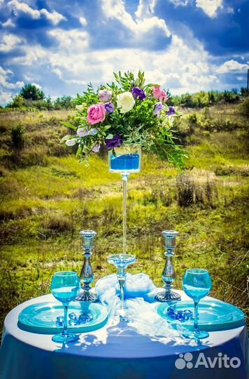 Ваза, ваза-бокал интерьерная, интерьерная ваза