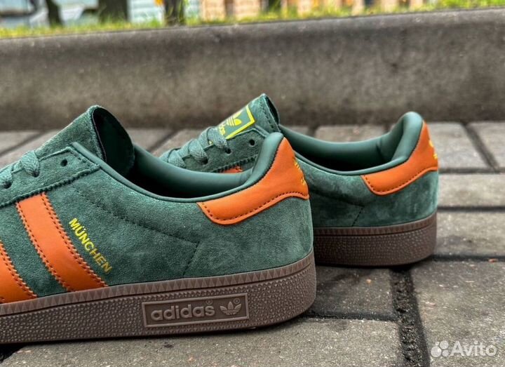 Кроссовки Adidas Munchen зеленые /41-45