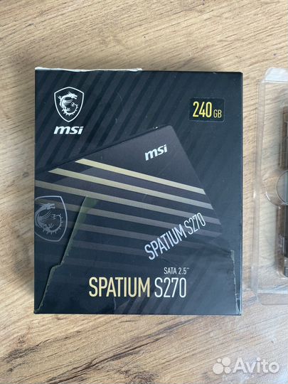 Твердотельный накопитель spatium s270