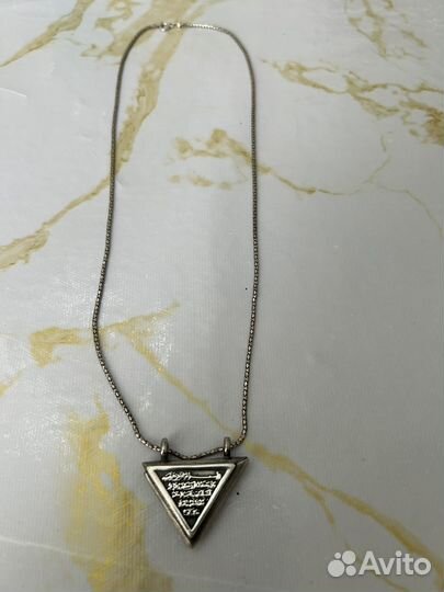 Кулон серебро