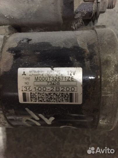 Стартер kia ceed ed 2007-2012 1.4 G4FA